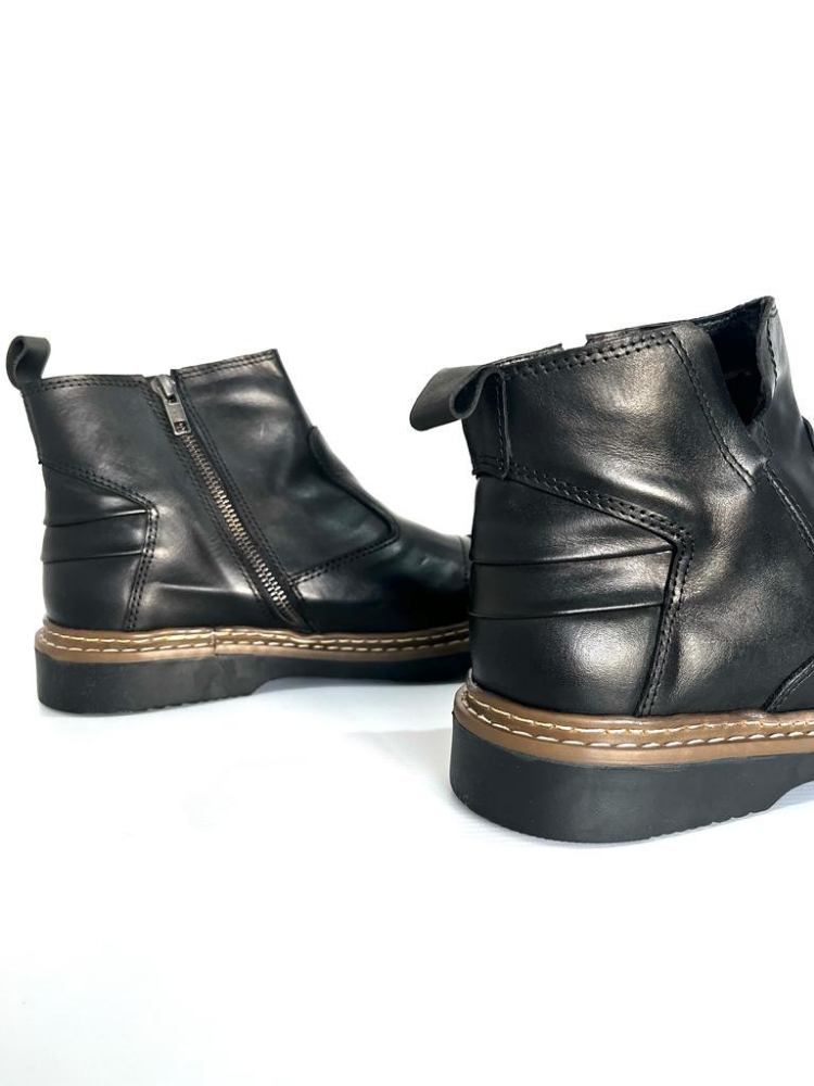 Bota Guevara Black Cuero Vacuno - Imagen 2