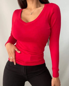Camiseta Escote V