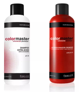 Colormaster Shampoo Ó Acondicionador Extra Ácido 900ml. Fidelite