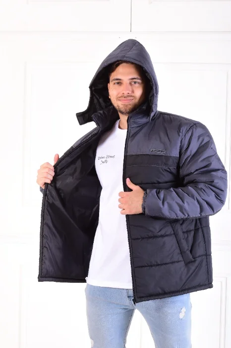 Campera Hombre Bicolor