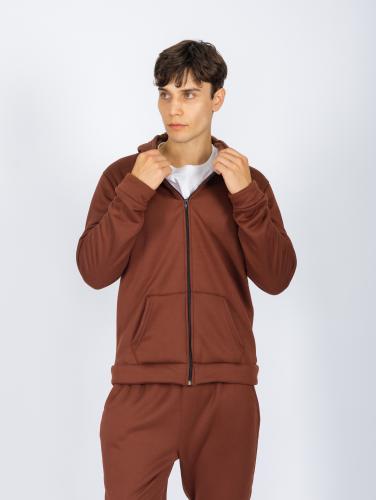 Campera Jersey con Piel Adulto