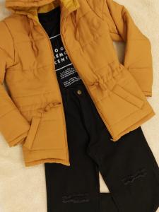 Campera Matelasse con Cordon al Tono