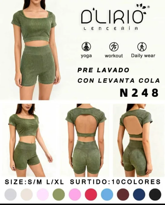 Crop Prelavado - D'lirio