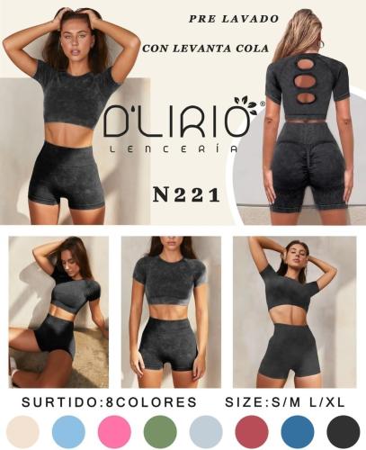 Crop Prelavado - D'lirio