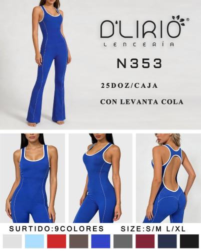 Catsuit Oxford Push Up  - D'lirio