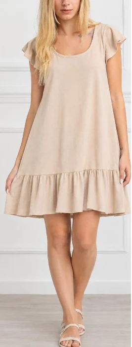 Vestido Lino Liso Corto del 2 al 7
