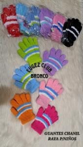 Guantes Chanil de Niño Rayado