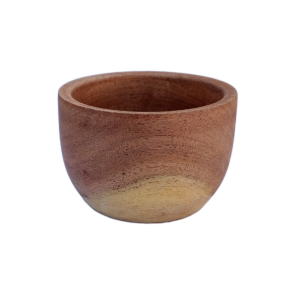 Cazuela de Algarrobo 8cm de Diametro