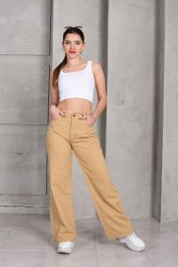 'art. 350/6cml.' del 36 al 46  Wide Leg + Camel "trend" - Miniatura 5