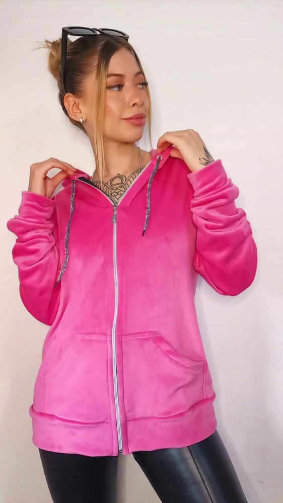 Campera Plush Bifaz Elastizada - Imagen 2