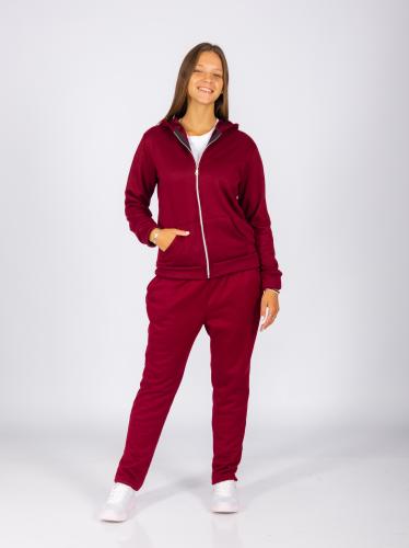 Campera de Jersey con Piel Dama