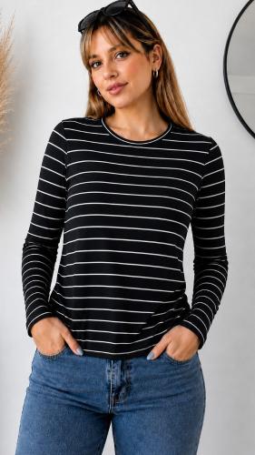 Camiseta Rayada por Talles - Modal Soft
