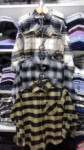 Camisas Leñadoras de Niño