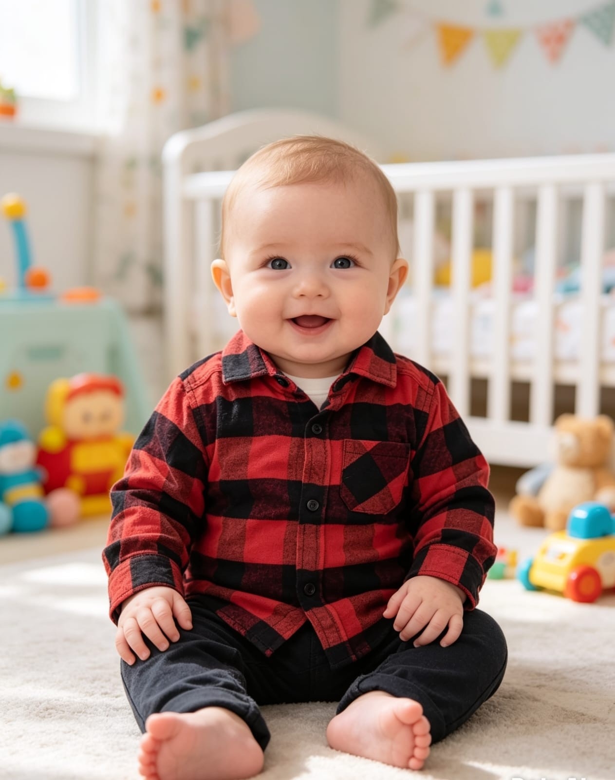 Camisa Leñadora de Bebé - Imagen 4