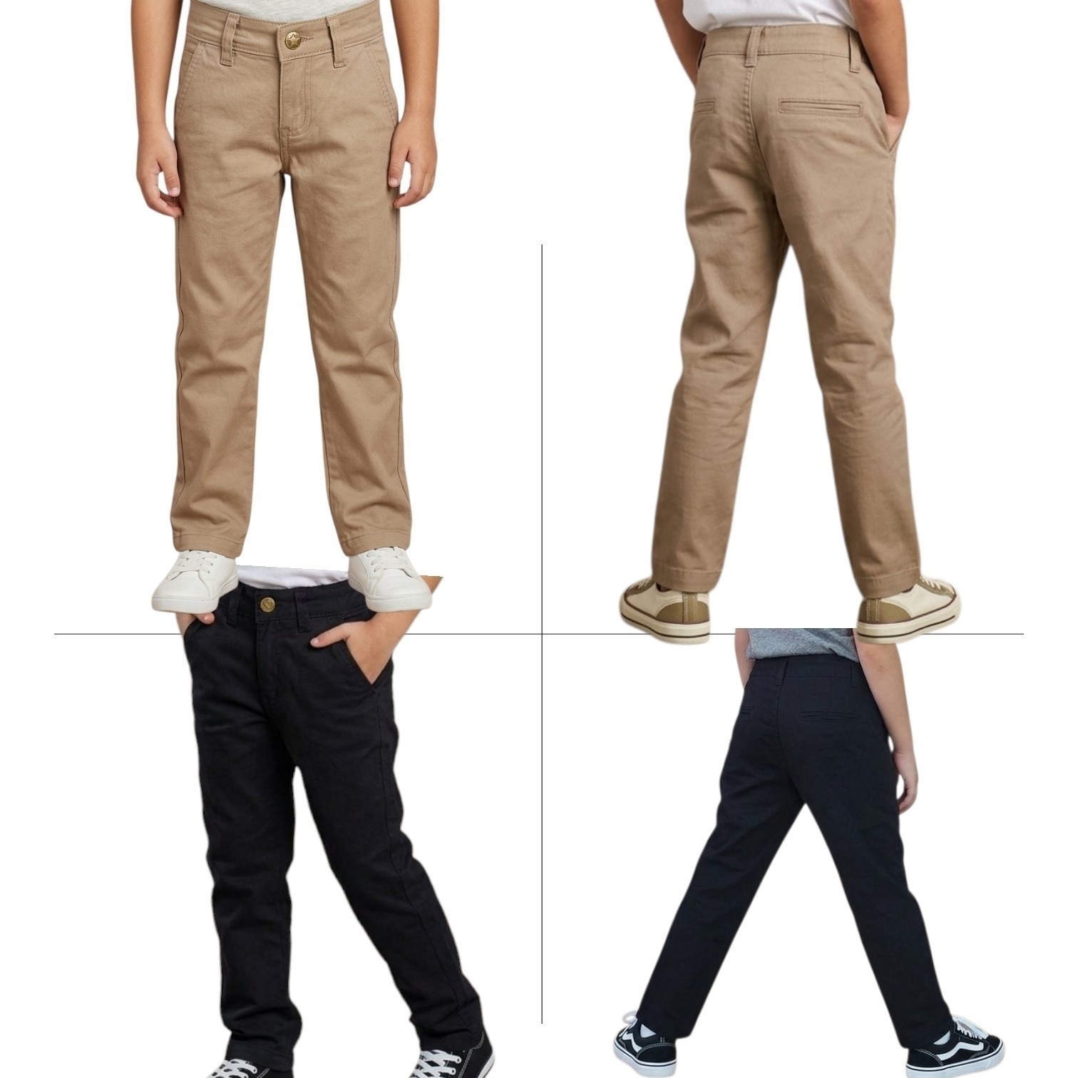 Pantalon Corte Chino de Niño - Imagen 2