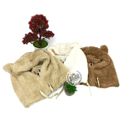 3 en 1 Gorro Máscara Cuello Osito - Miniatura 6