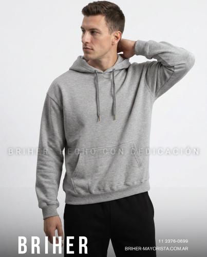 Buzo Oversize Gris - Miniatura 4
