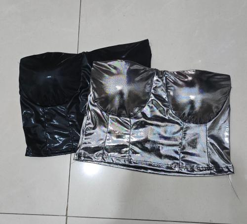 Top Bralette - Foil Metal