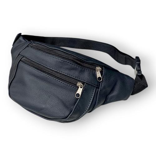 Riñonera de 100% Cuero Vacuno 30× 15 Profe 7 Cm Aprox, Marroquineria - Miniatura 3