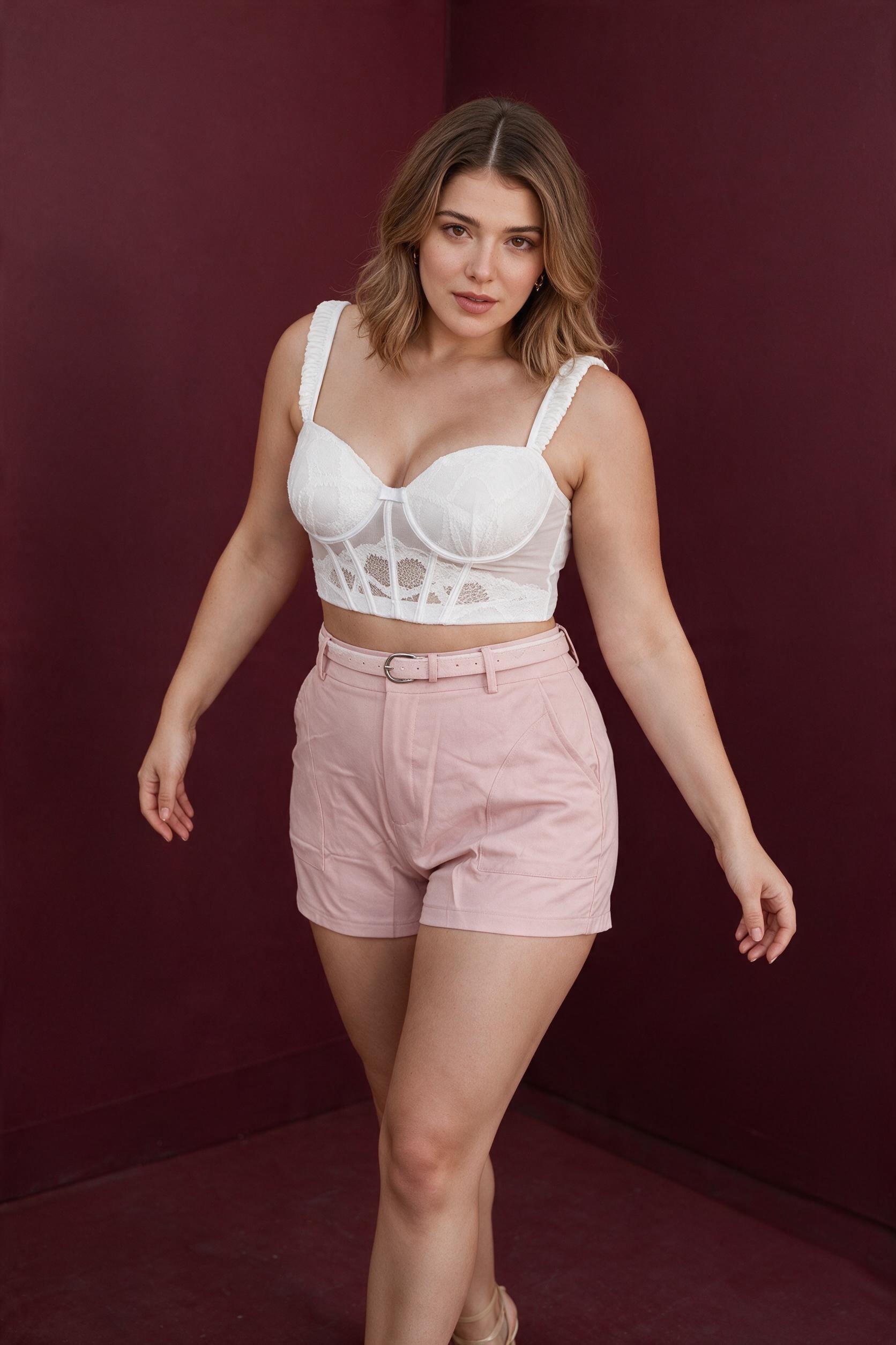 Short Diana de Crep Sastreros  con Cinto de Regalo - c1ec27fa-348a-4feb-8b78-40cc4bb2270a.jpg