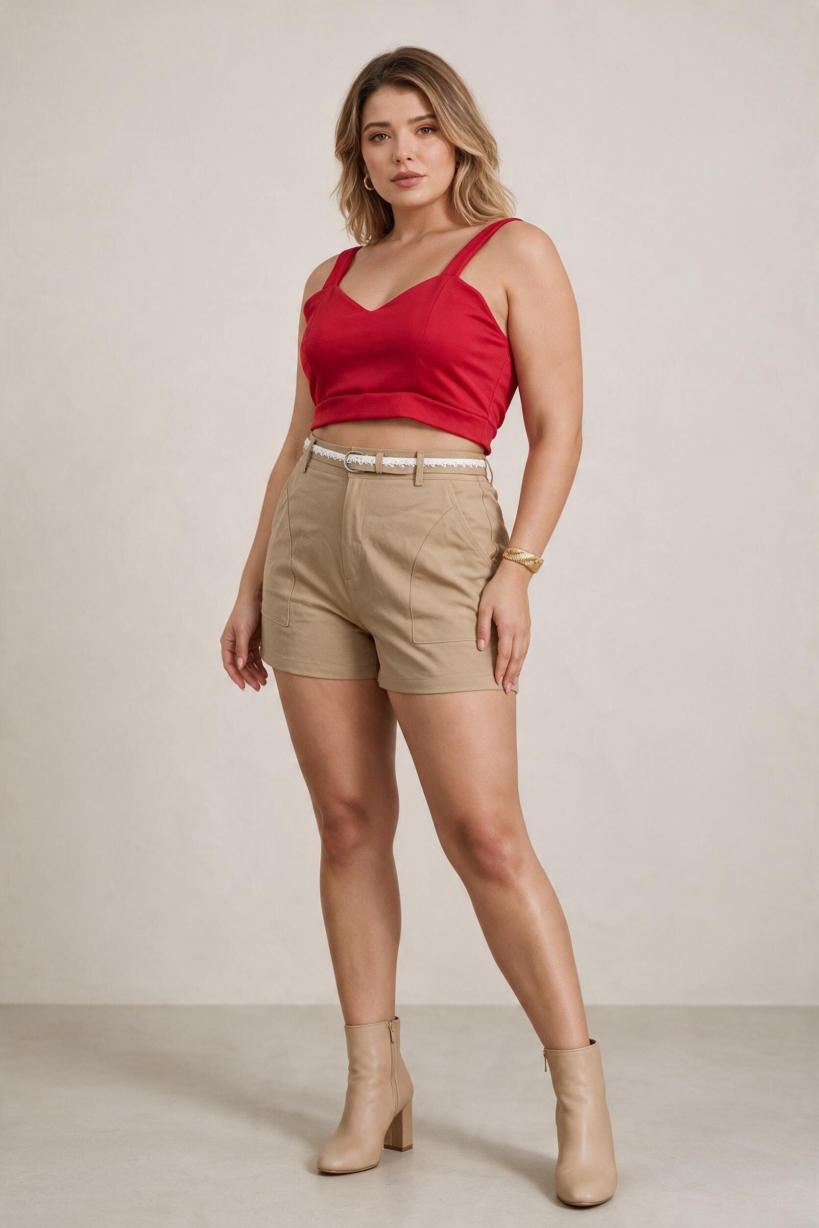 Short Diana de Crep Sastreros  con Cinto de Regalo - 5ecebbe8-63d9-47be-87f3-c8ae58e8e366.jpg