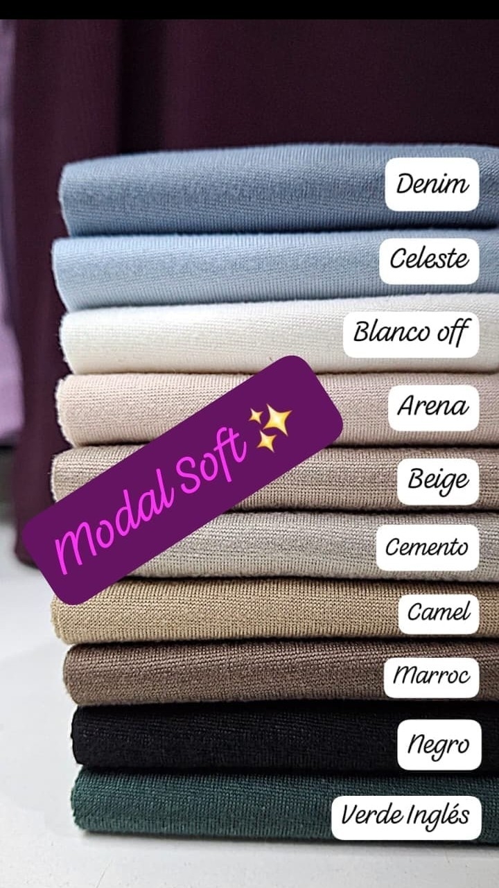 Remera en V  por  Talle  -  Modal Soft - Imagen 2