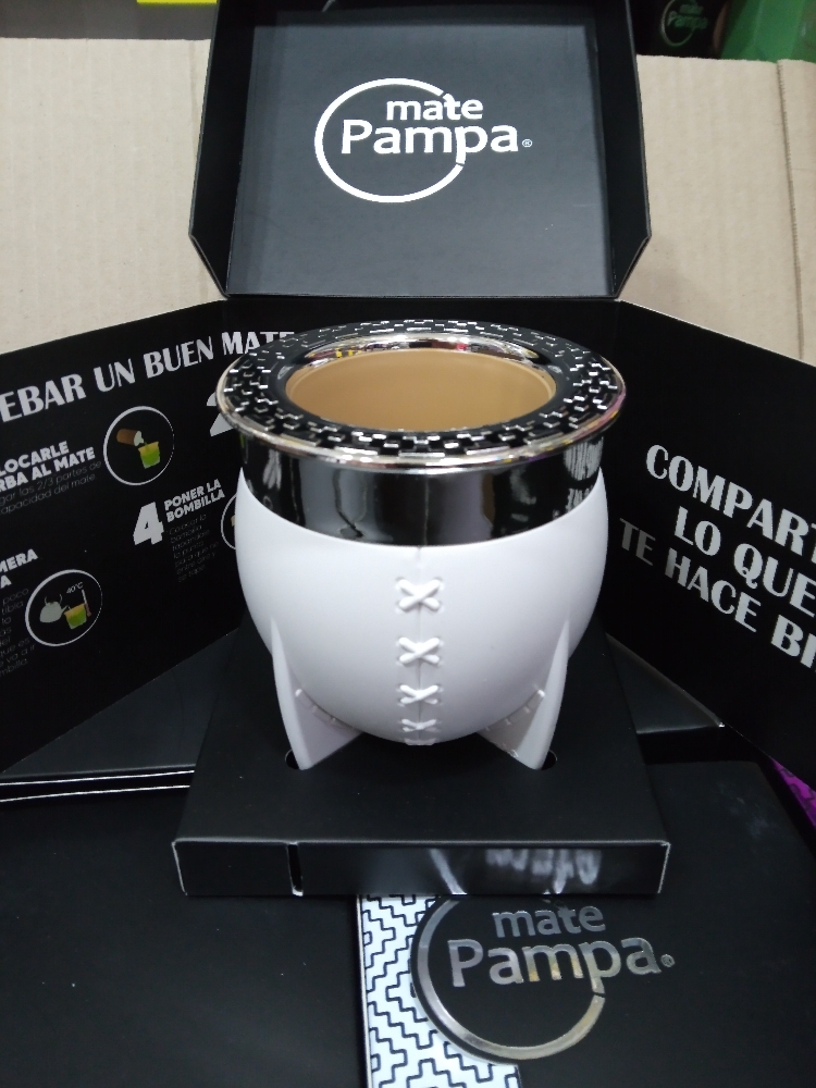 Mate Pampa Imperial Xl Original con Caja sin Bombilla - Imagen 2