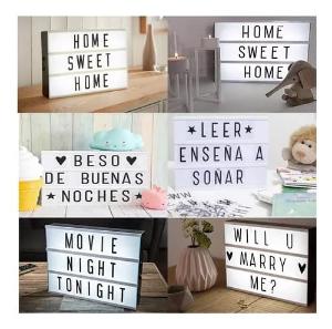 Cartel C/ Letras Grande A4