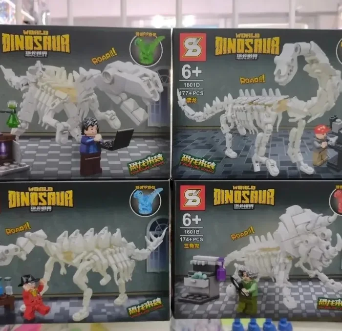Dinosaurios en el Museo Bloques Alternativo