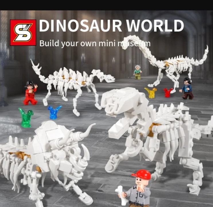 Dinosaurios en el Museo Bloques Alternativo - Imagen 2