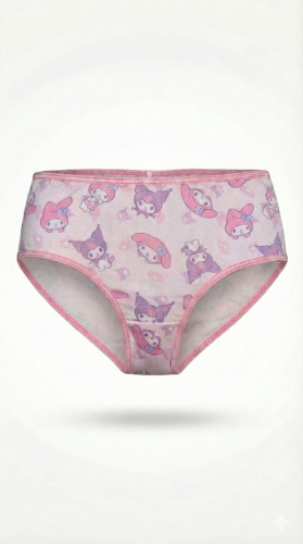 Bombachita Guerreras K-pop, Hello Kitty, My Melody, Stitch - Miniatura 3