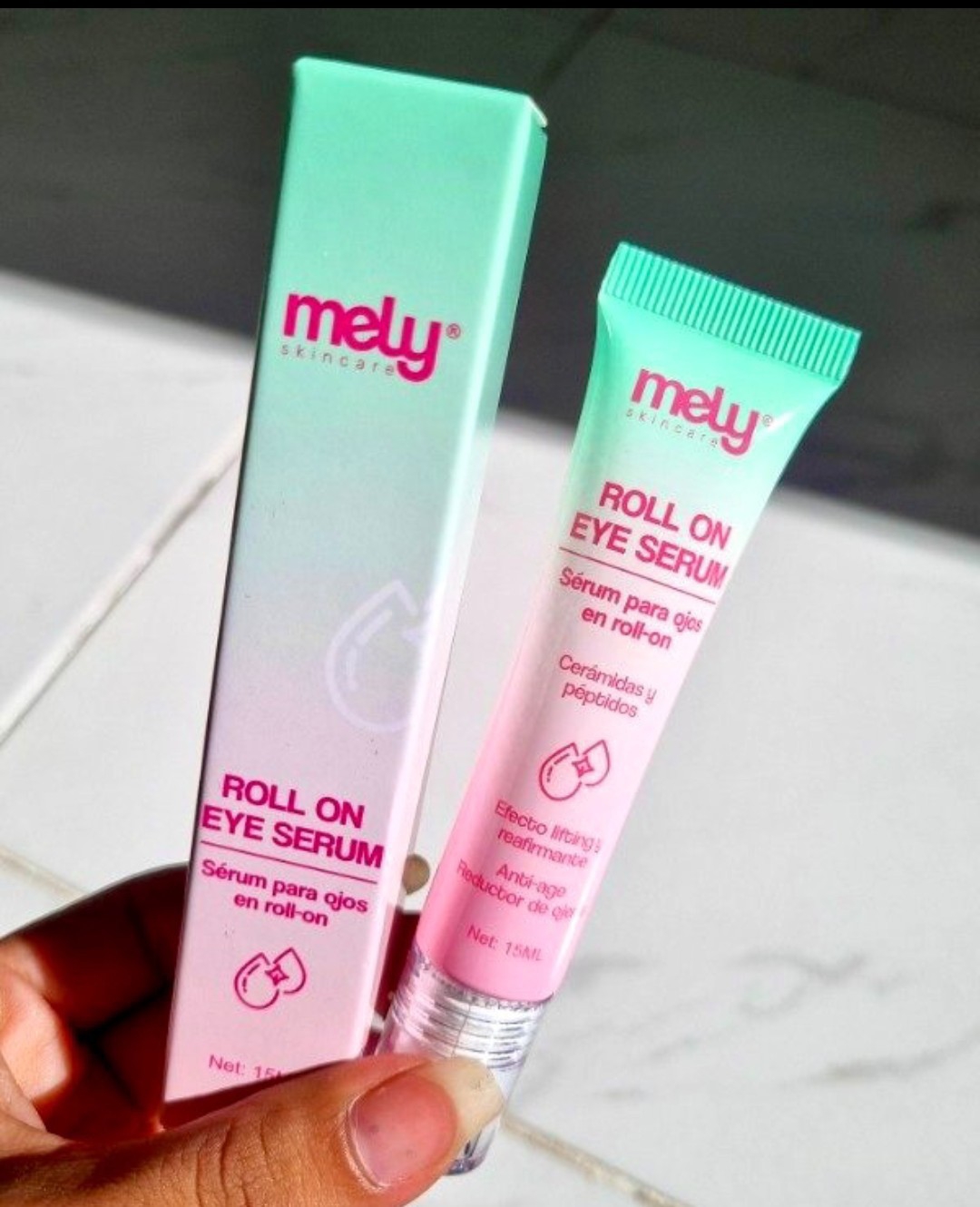 Serum Contorno de Ojos Roll On de Mely (varios Modelos) - Imagen 2