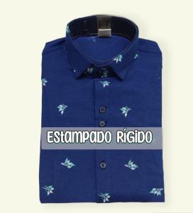 Camisa Estampado Rijido