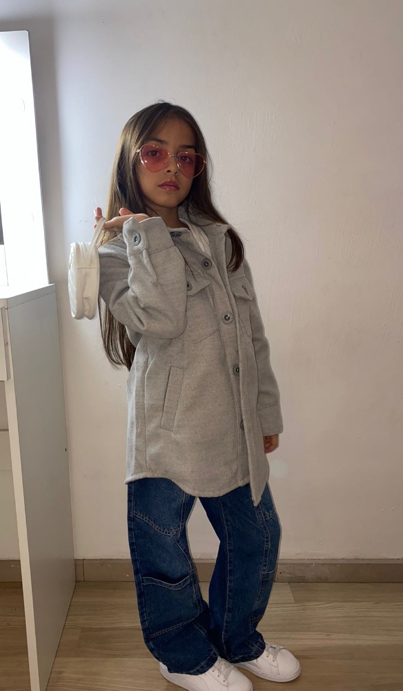 Camisaco de Nena Oversize - Imagen 2