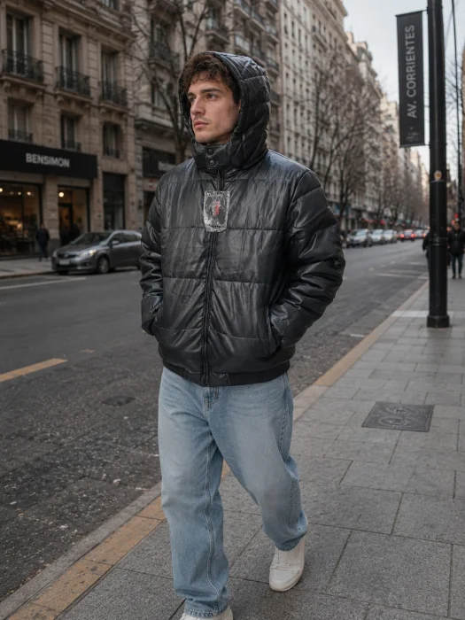 Campera Engomado de Hombre