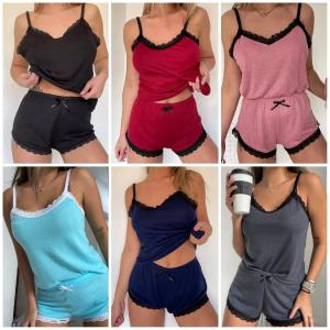Conjuntos Pijamas Morley Puntilla