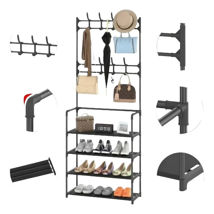 Organizador para Ropa y Calzados , con Perchas (1.60x60x30)