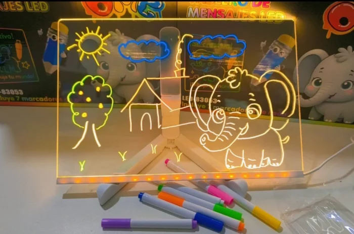 Pizarra con Luz Led 20 X 30