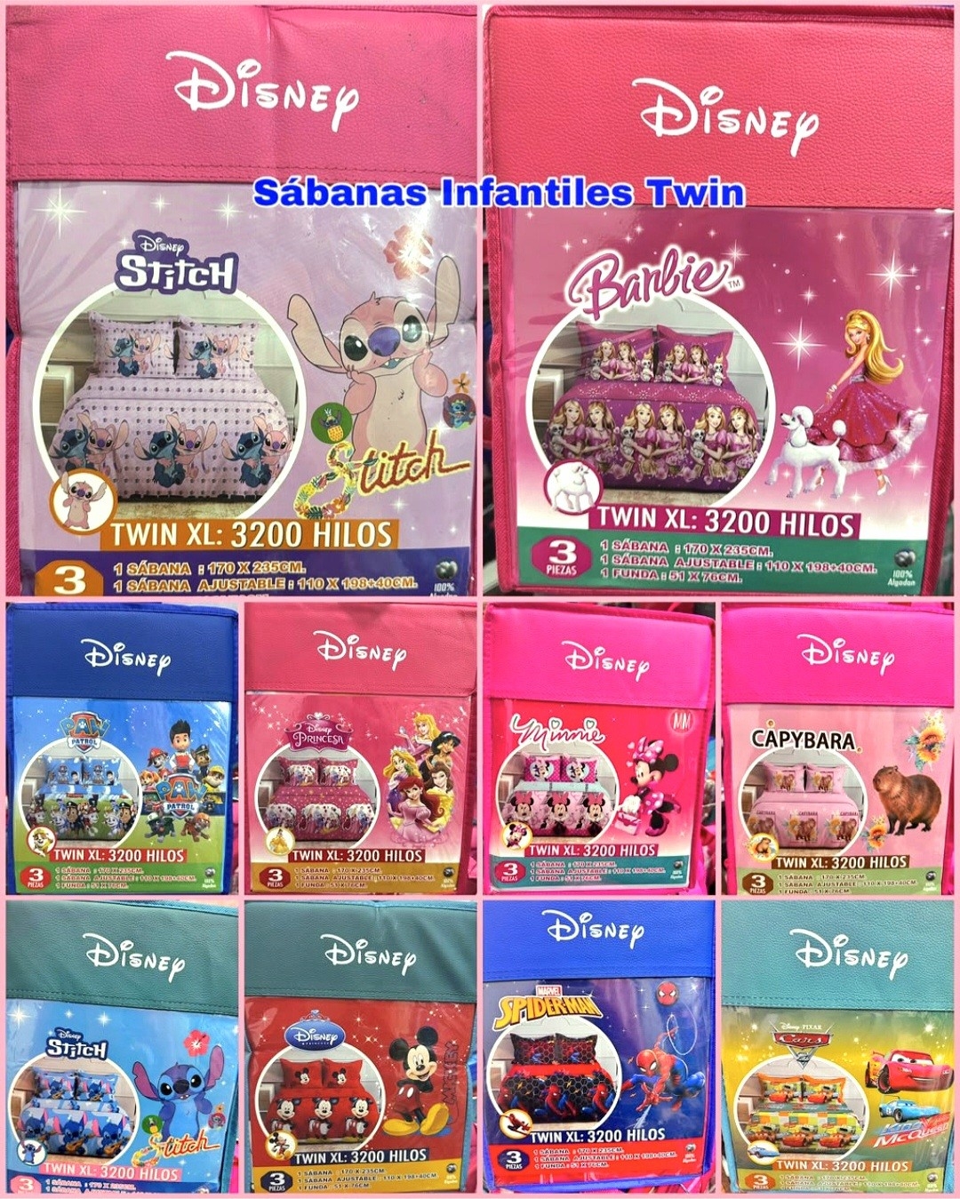 Sábana 1 1/2 Infantil con Mochila - Imagen 2