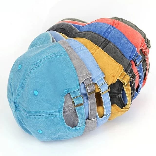 Gorra Lisas Vintage Viseras al Mayor y Menor, Algodón - Imagen 2