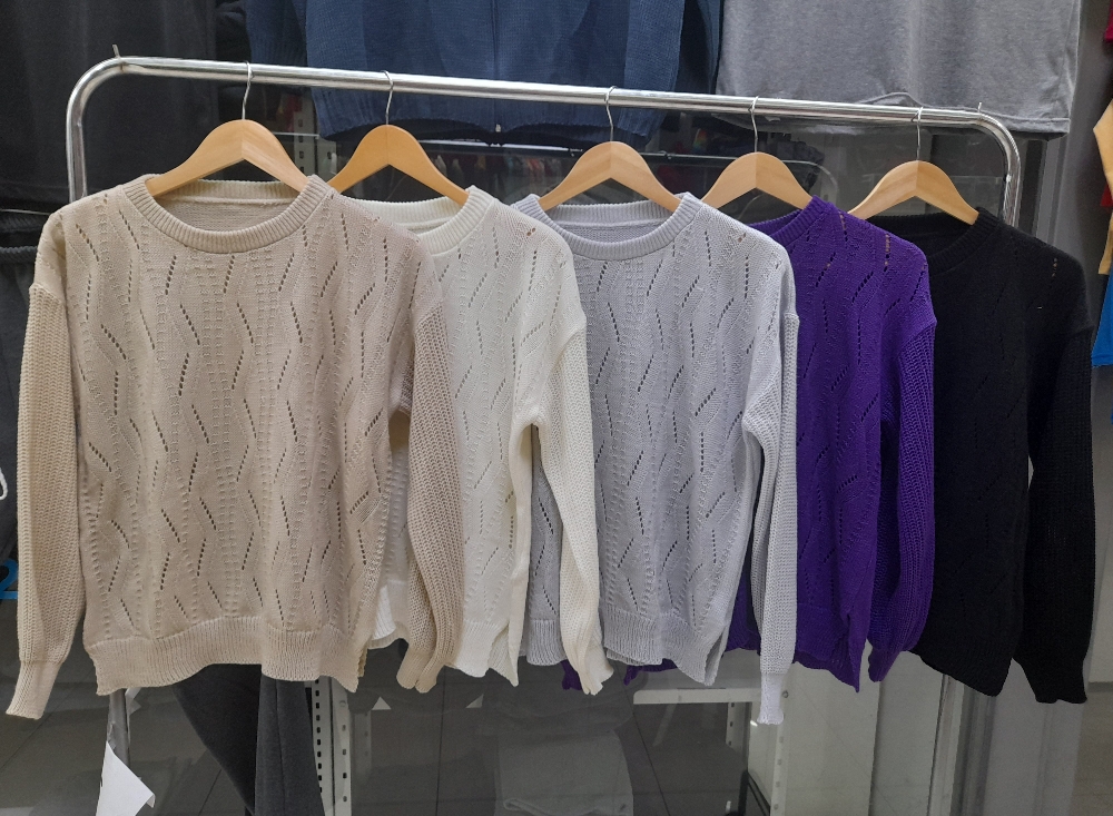 Sweater Aran con Tajo - Imagen 2