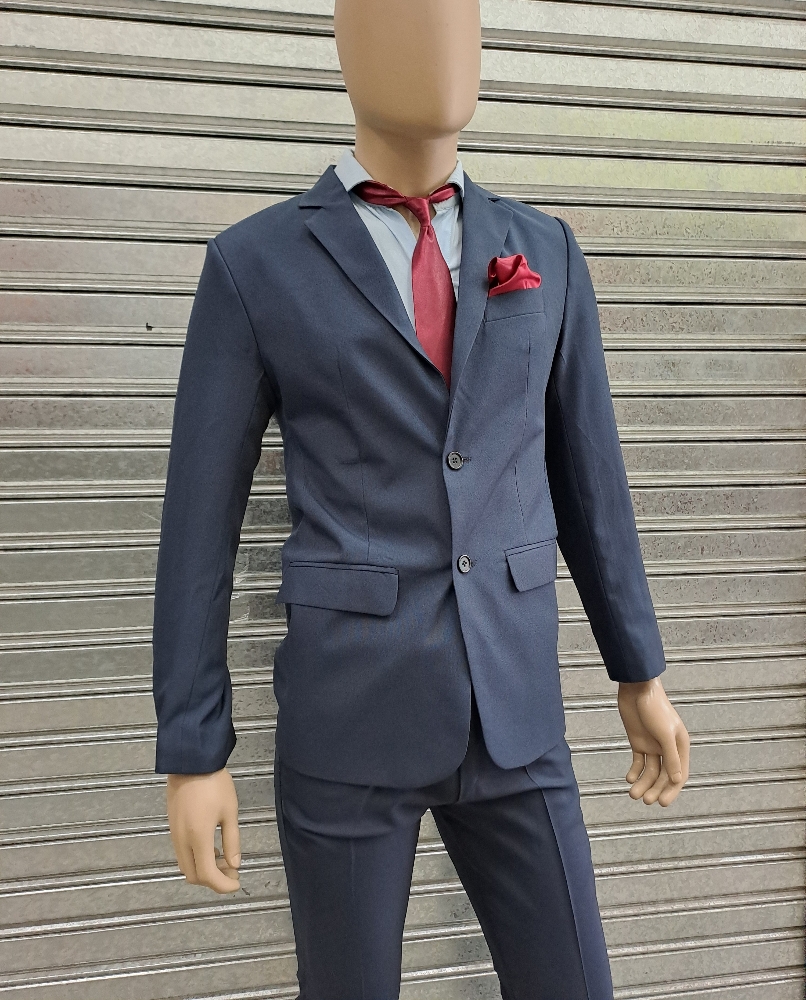 Traje Entallado 2 Juvenil Piezas  Saco y Pantalón - Imagen 5