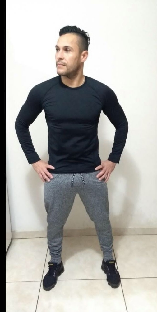 Camiseta Térmica Lisas de Hombre - Imagen 2