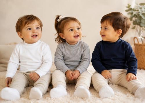 Media Polera Bebé Unisex