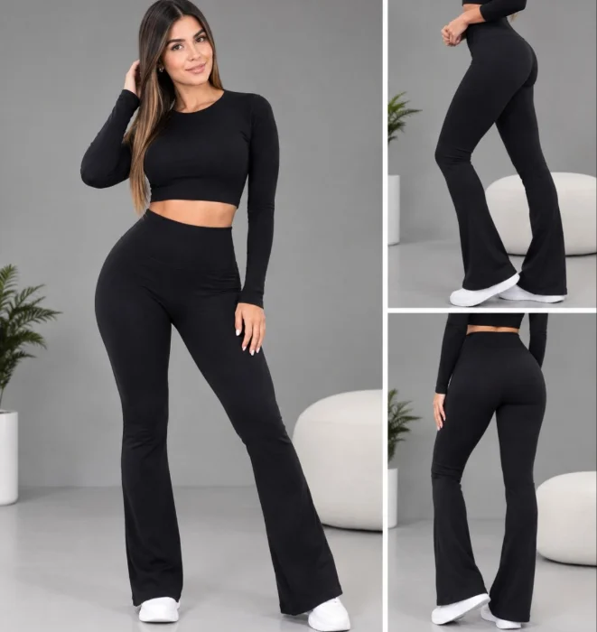 Calza Oxford en Tela Microfibra Deportiva Lycra