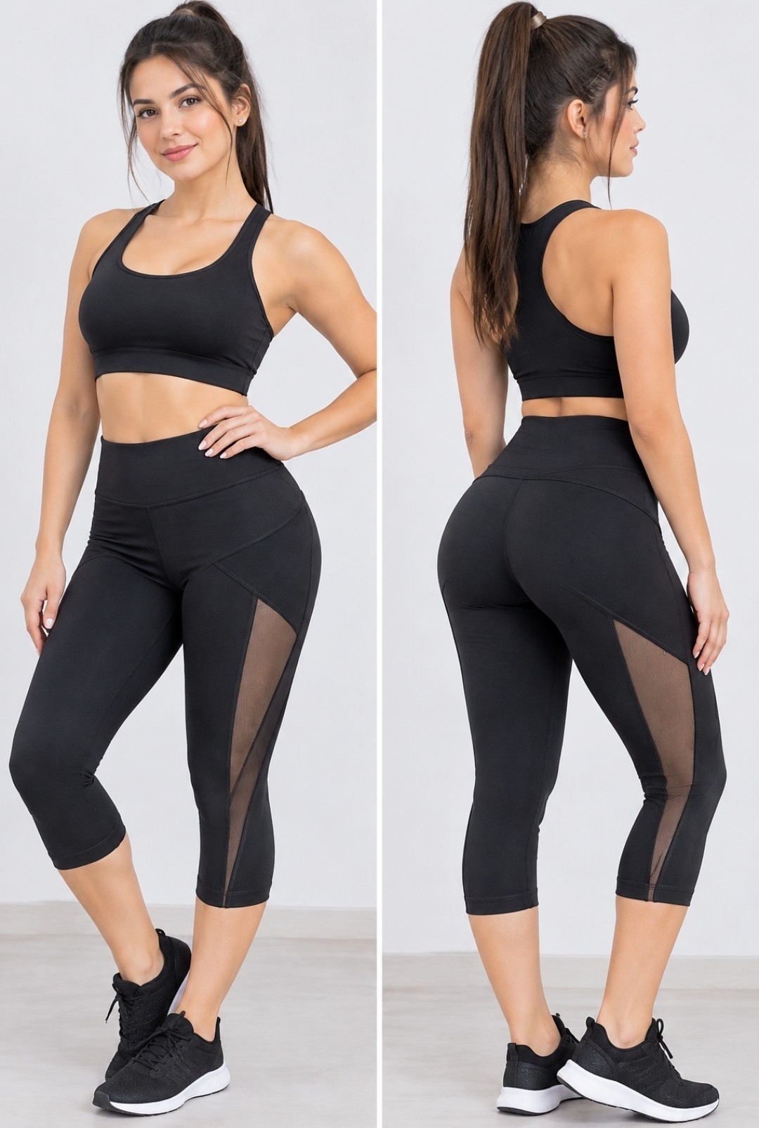 Capri Deportivo con Transparencia y Bolsillos - Imagen 3