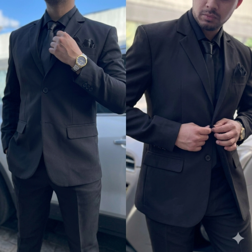 Traje   Entallado  de Hombre 2 Piezas