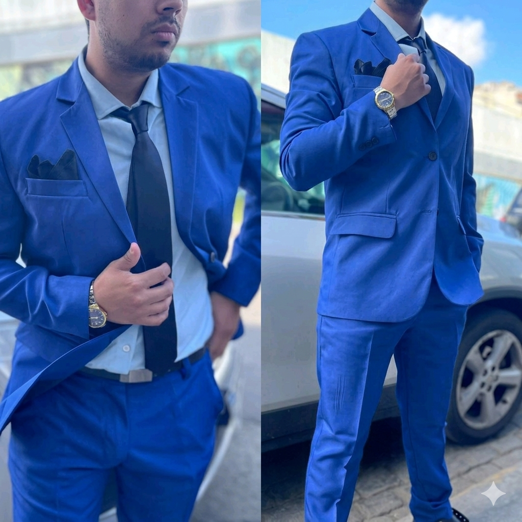 Traje   Entallado  de Hombre 2 Piezas - IMG_6483.png