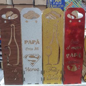 Porta Vino para Papá