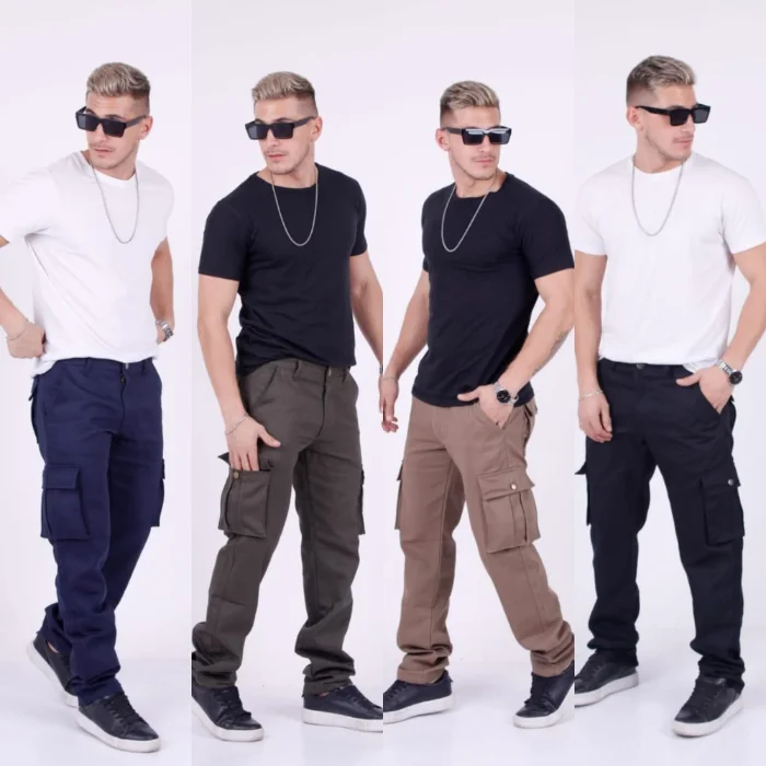 Pantalon Cargo Recto